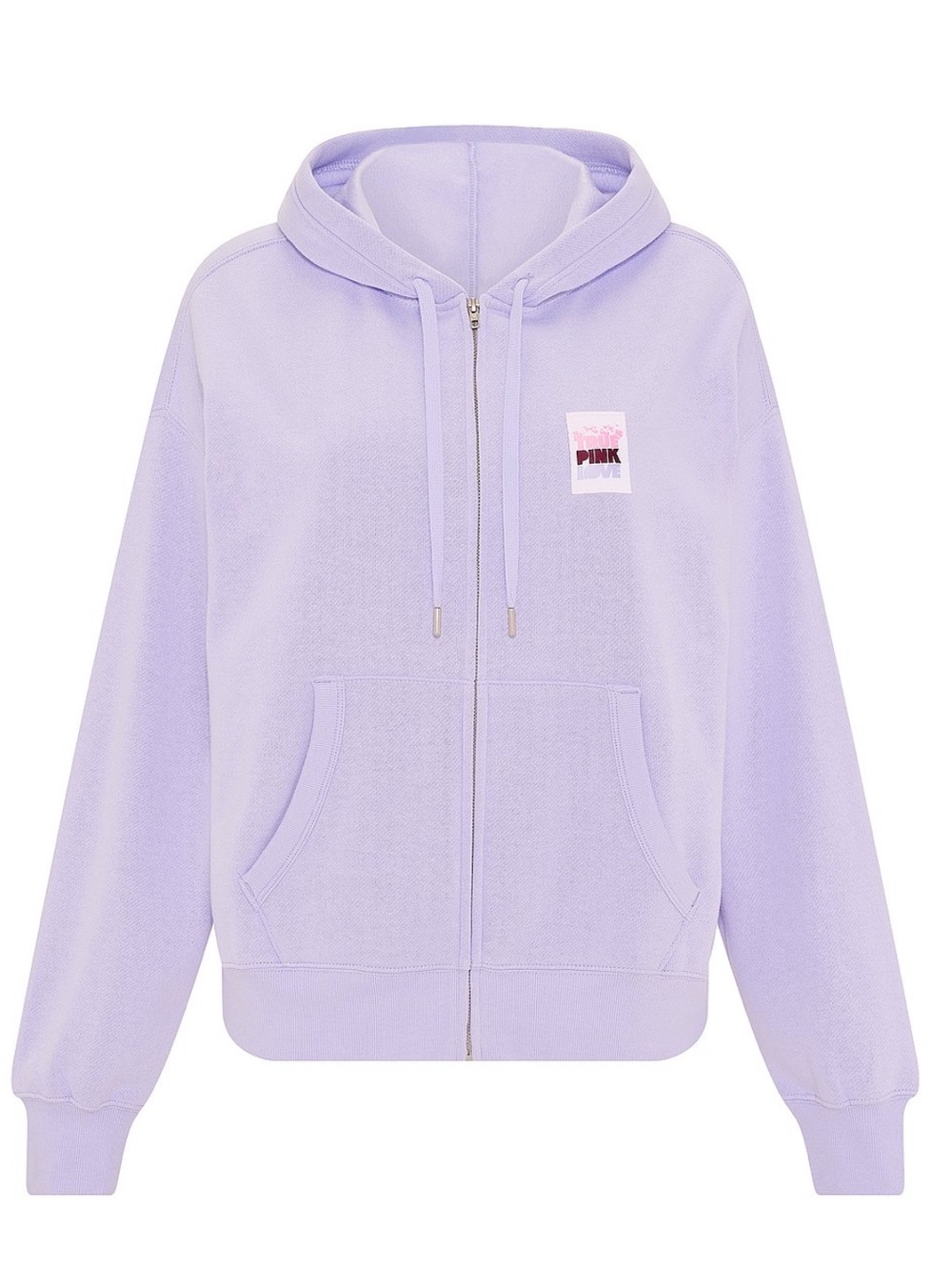 PINK Victoria's Secret Lavender Zip-Up Hoodie